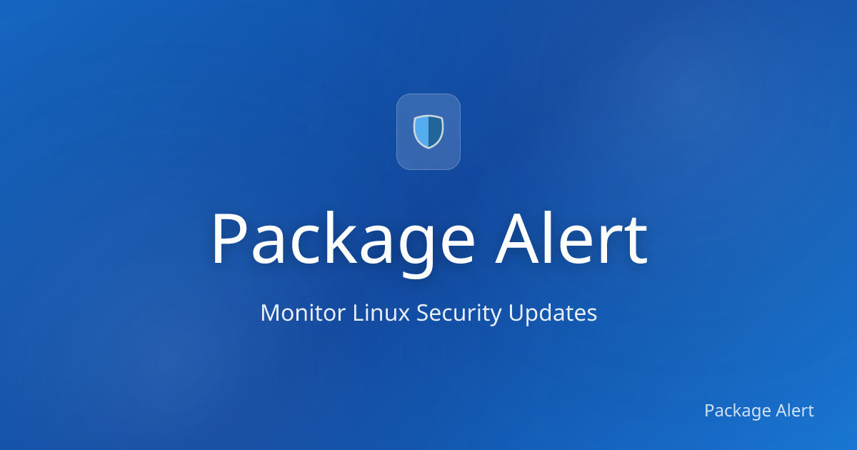Package Alert | Custom alerts for Packages and CVEs